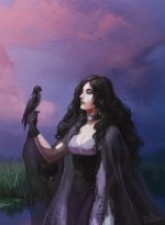 yennefer_and_the_bird_by_erika_xero-d9wegu4.jpg