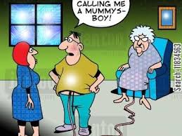 Are you stuck with a Mummy's boy? If you want to change that, its going to  take some serious focus on what you DO want rather t… | Mummy's boy, Www  cartoon,