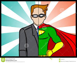 Alter Ego Super Hero stock vector. Illustration of person - 36485013