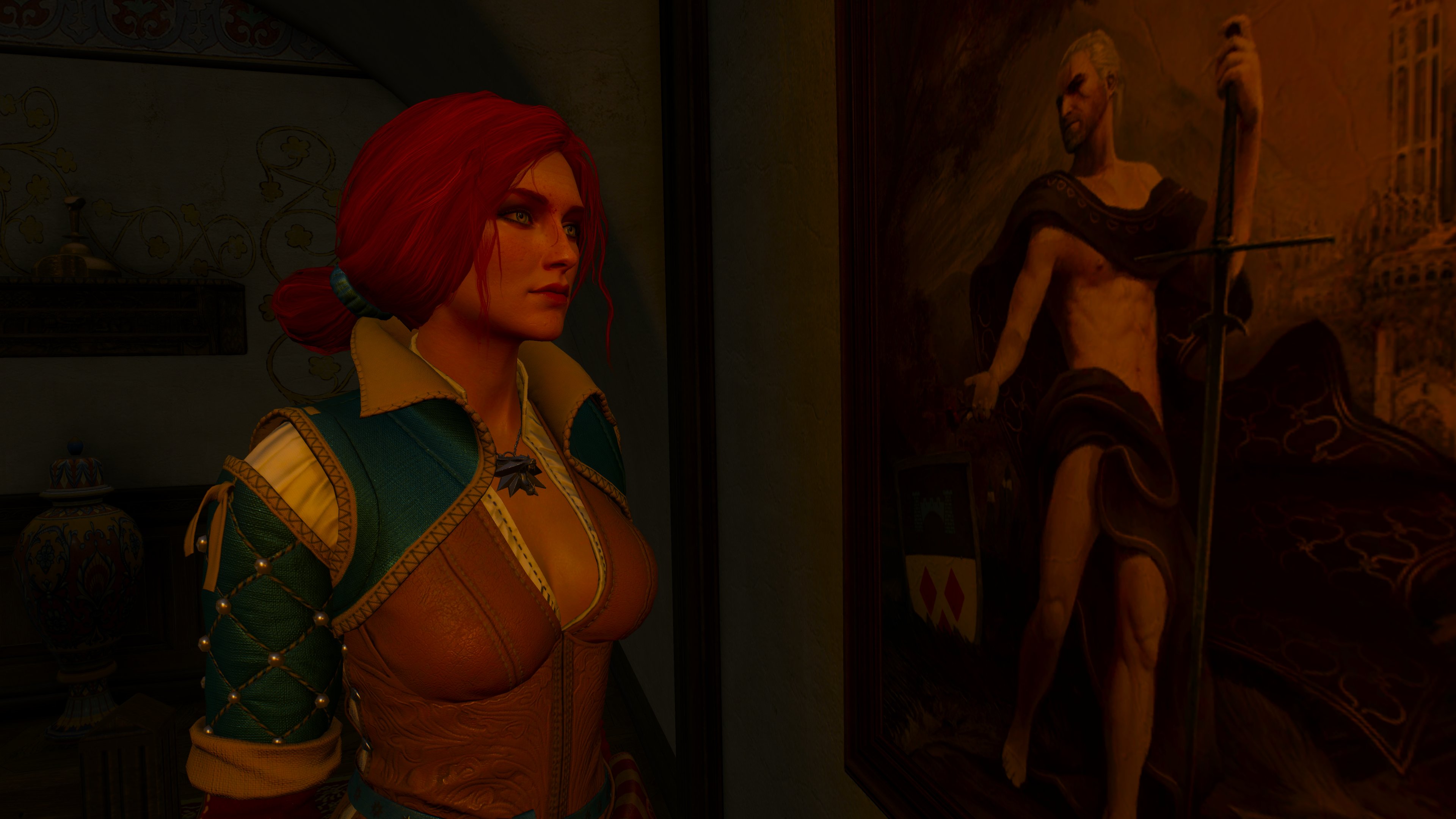 Geralt and Triss Screenshot (30).jpg