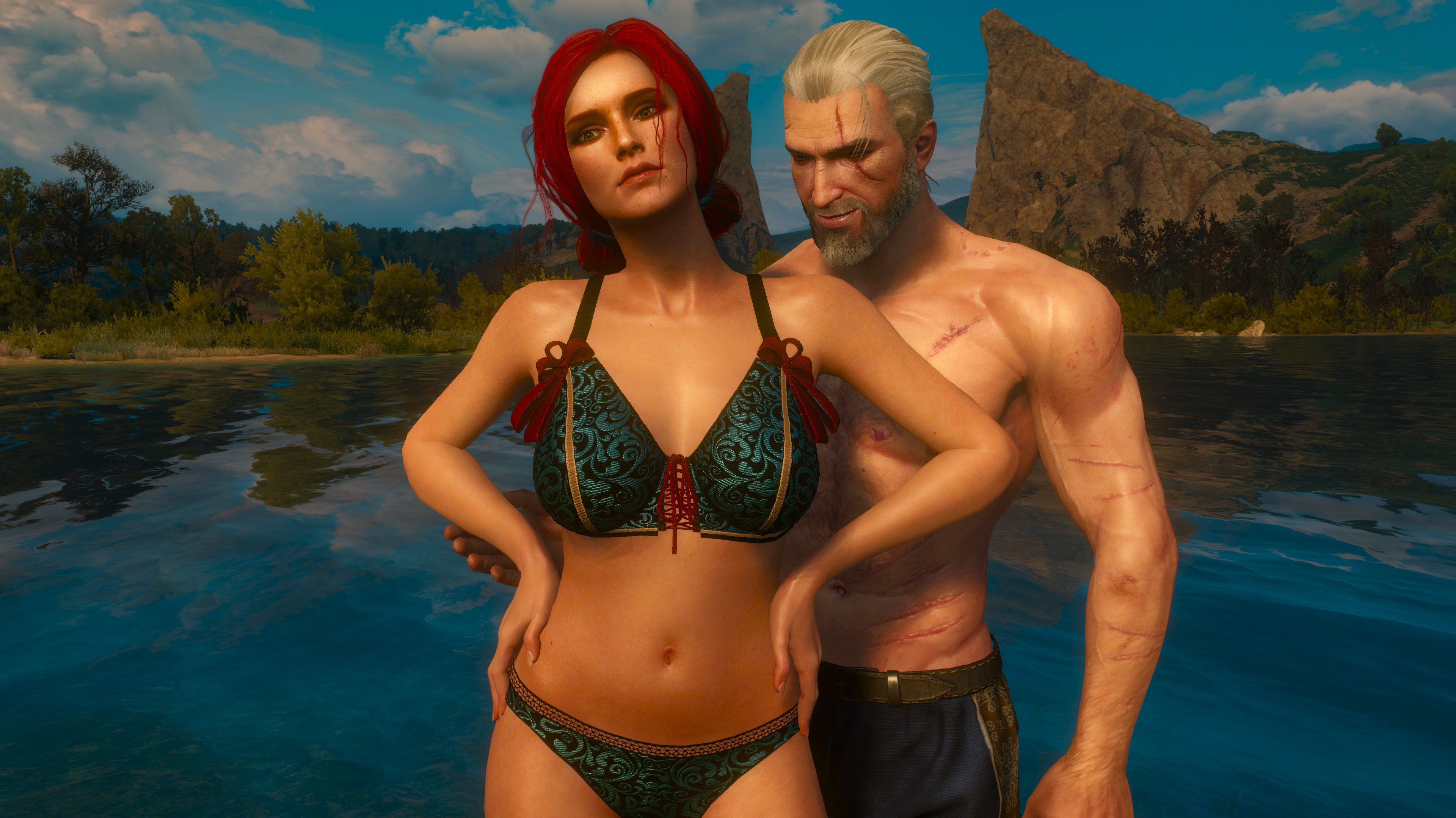 Geralt and Triss Screenshot (54).jpg